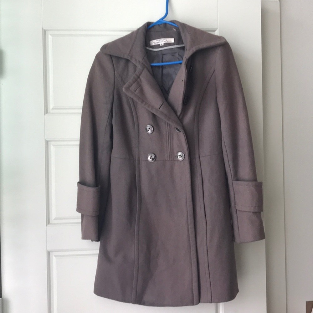 Grey coat